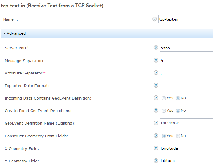 6 tcp text in